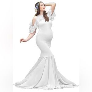 Flowy Maternity Photoshoot Dress